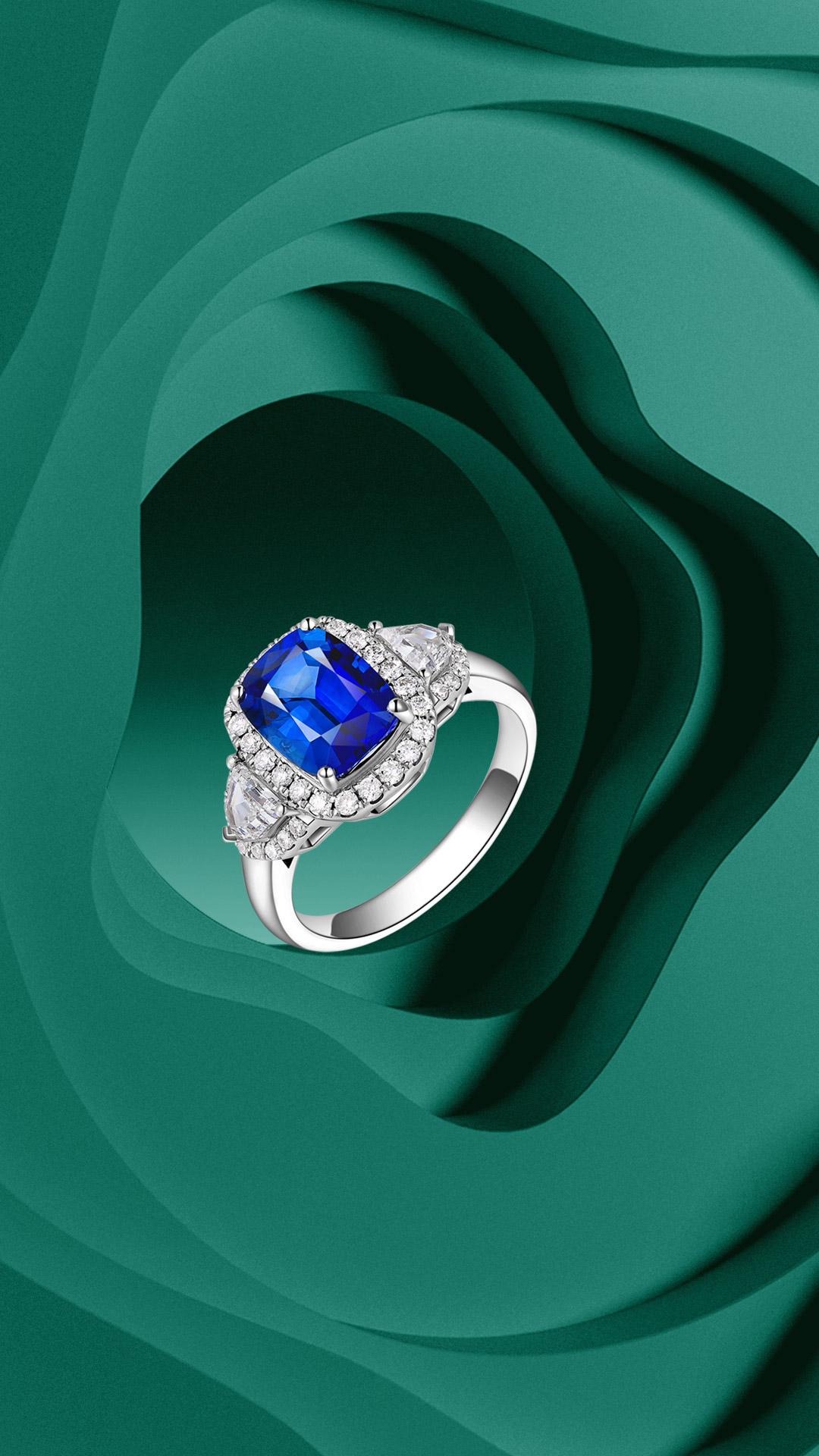 Collection Jardins fantastiques : fabrication de bijoux sur-mesure et collections propres en haute joaillerie.