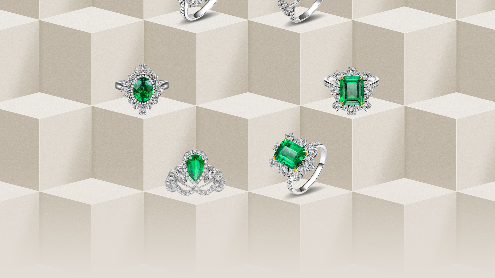 Pierres précieuses naturelles de haute qualité disponibles aux tarifs de gros sur le marché de Shenzhen.