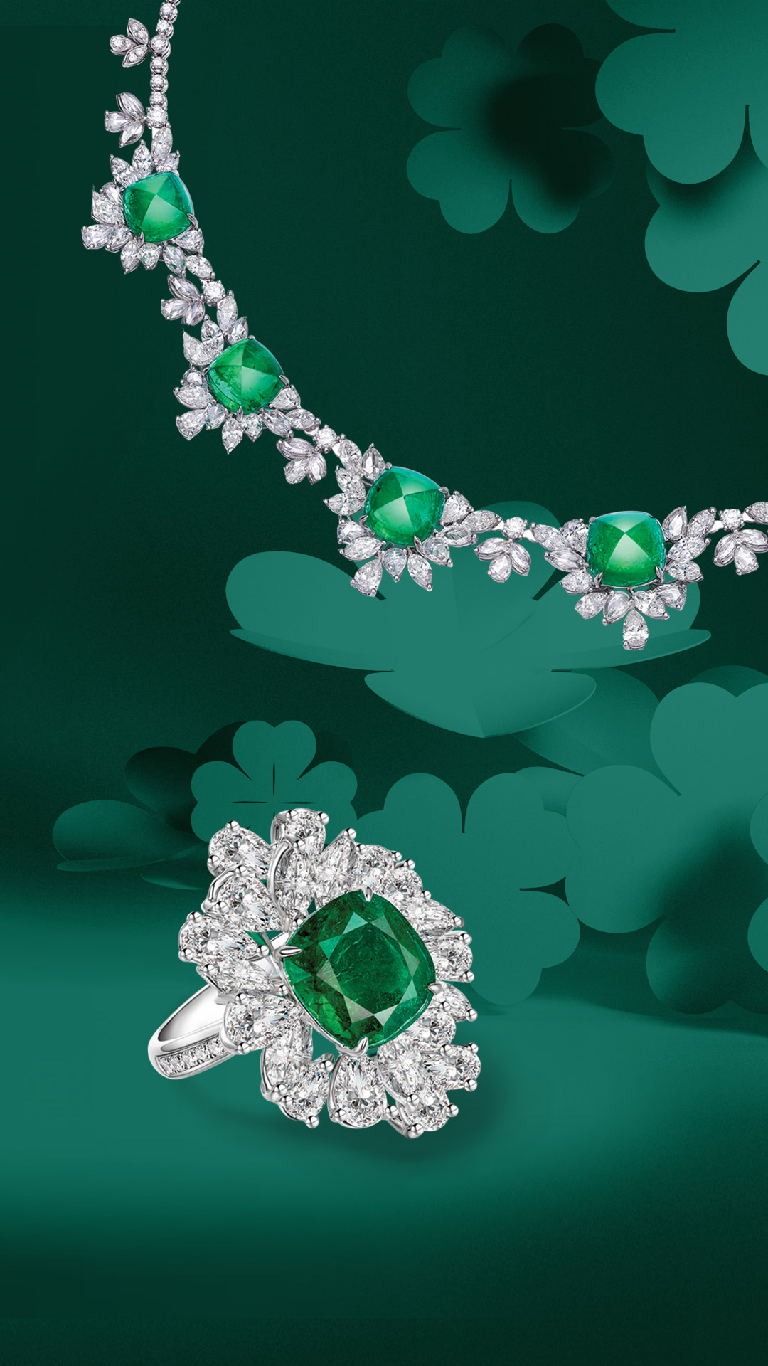 Explore Fantastic Garden: a fine jewelry collection where nature meets eternity. Expert B2B manufacturing and sourcing featuring poetic organic designs.